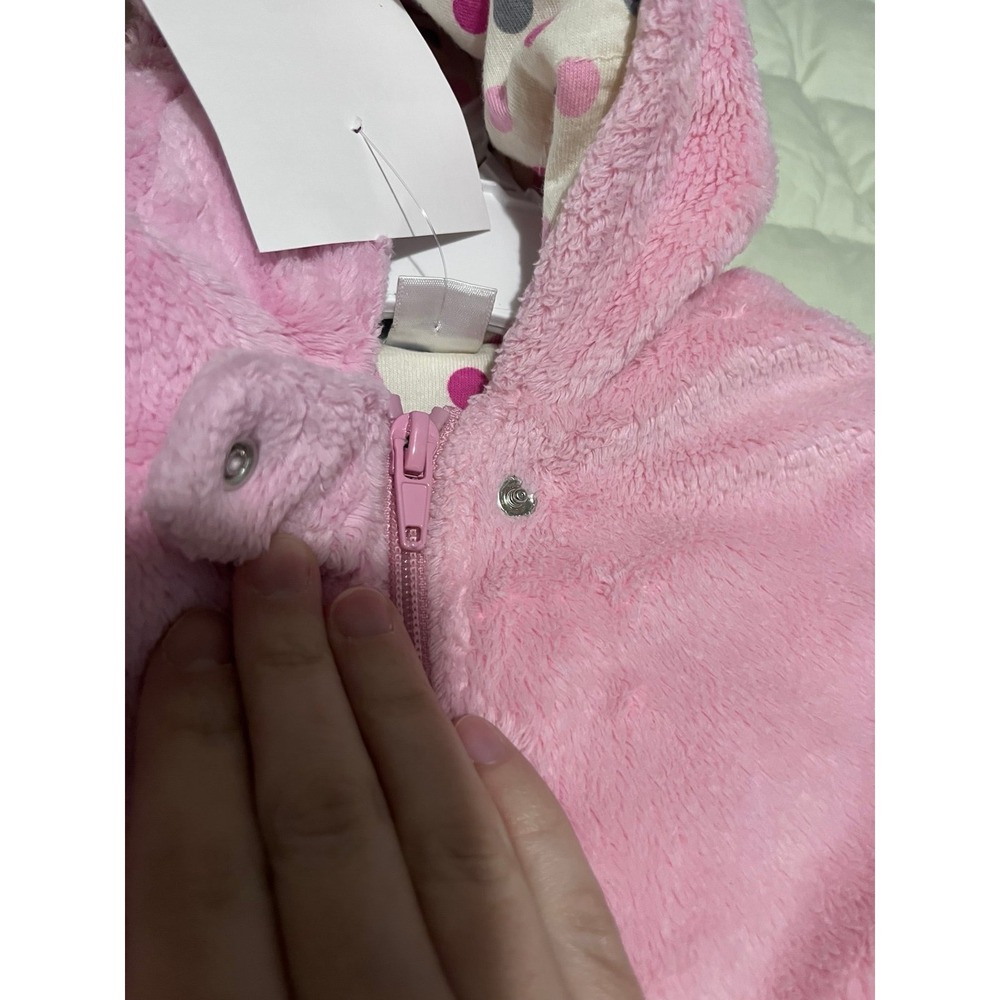 Baby The Children's Place, 0-6 Months Pink Bear Snow Suit